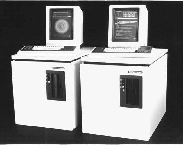 Duas workstations Apollo
