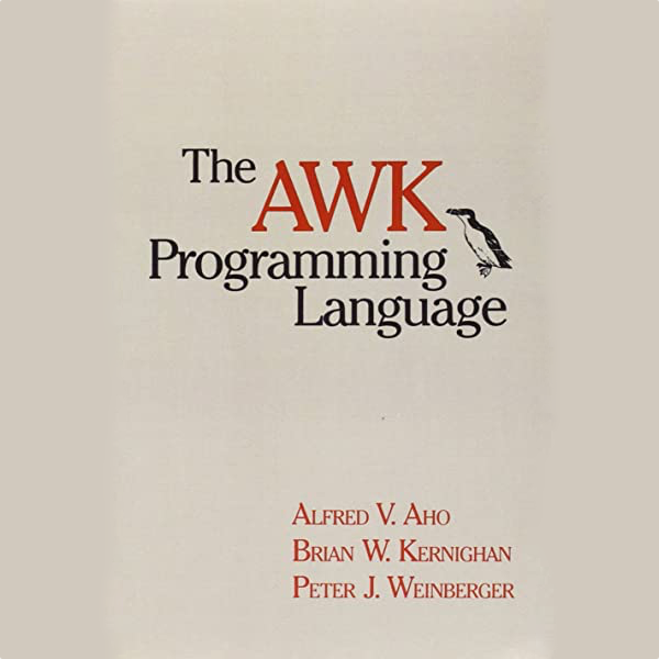 Capa do livro The AWK programming language