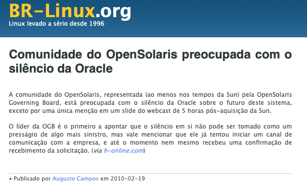 Print do post do link acima