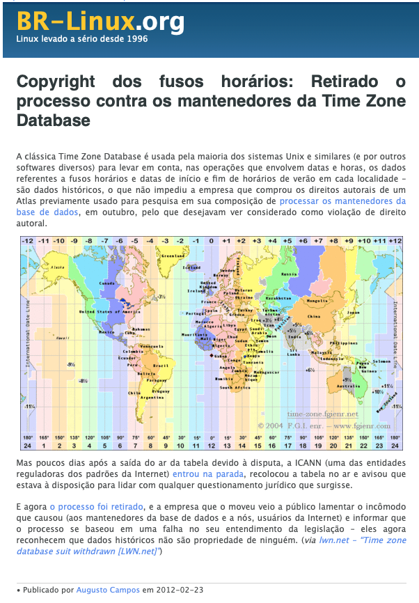 print do post do link acima