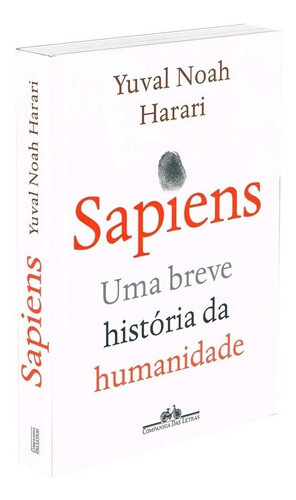 Capa do livro Sapiens - Uma breve história da humanidade
