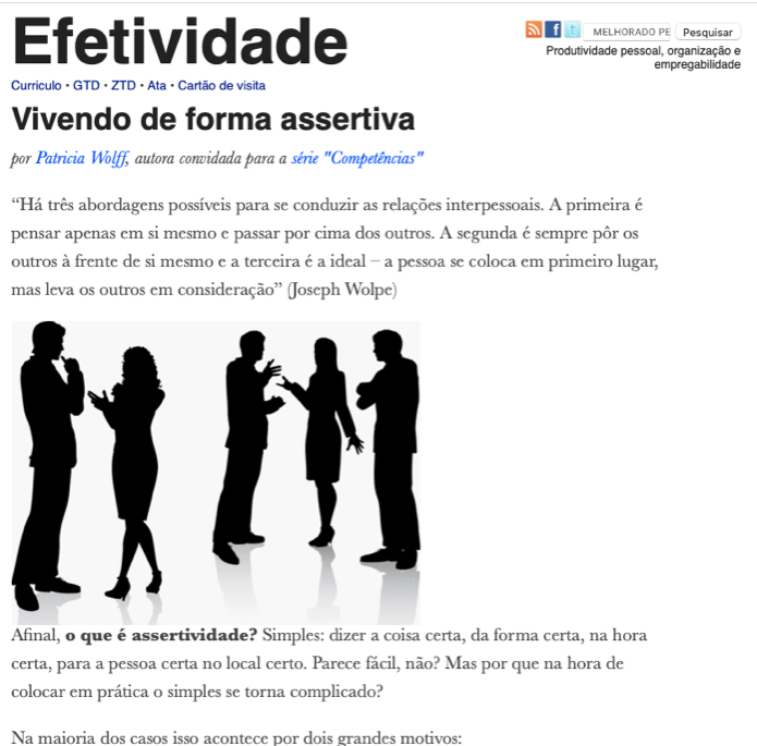 print do post do link acima