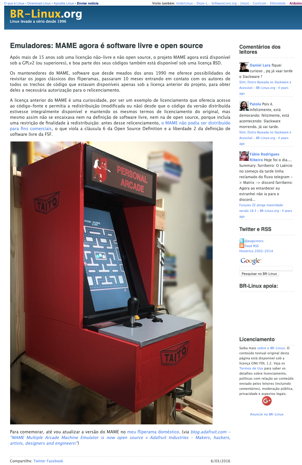 Print do conteúdo do link incluído no texto do post acima.