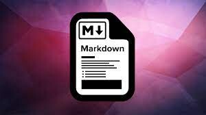 ícone de arquivo em formato Markdown