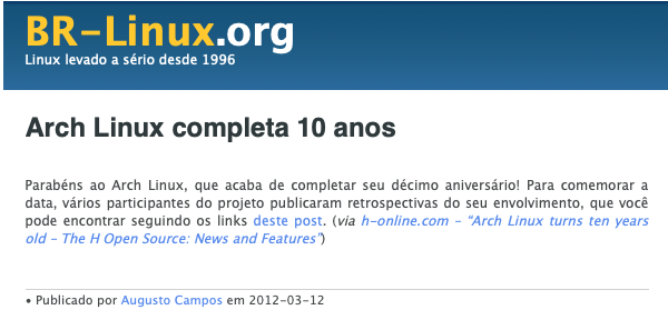 Print do conteúdo do link incluído no texto do post acima.