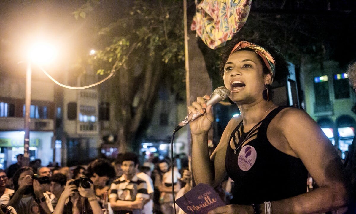 A vereadora assassinada Marielle Franco