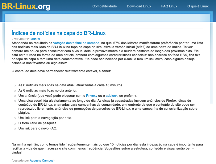 Print do conteúdo do link incluído no texto do post acima.
