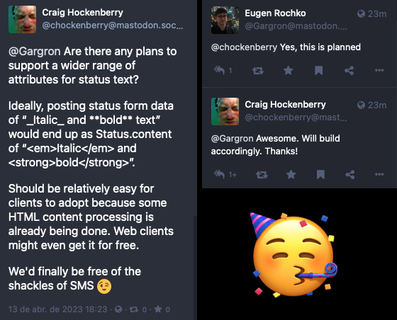 screen capture of the thread linked in the post