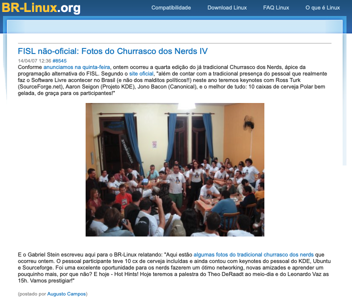 Print do conteúdo do link incluído no texto do post acima.