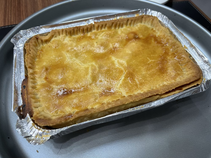 um glorioso empadão de palmito