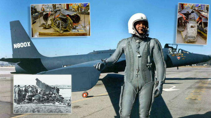 Montagem de fotos do avião antes e depois de ser abatido