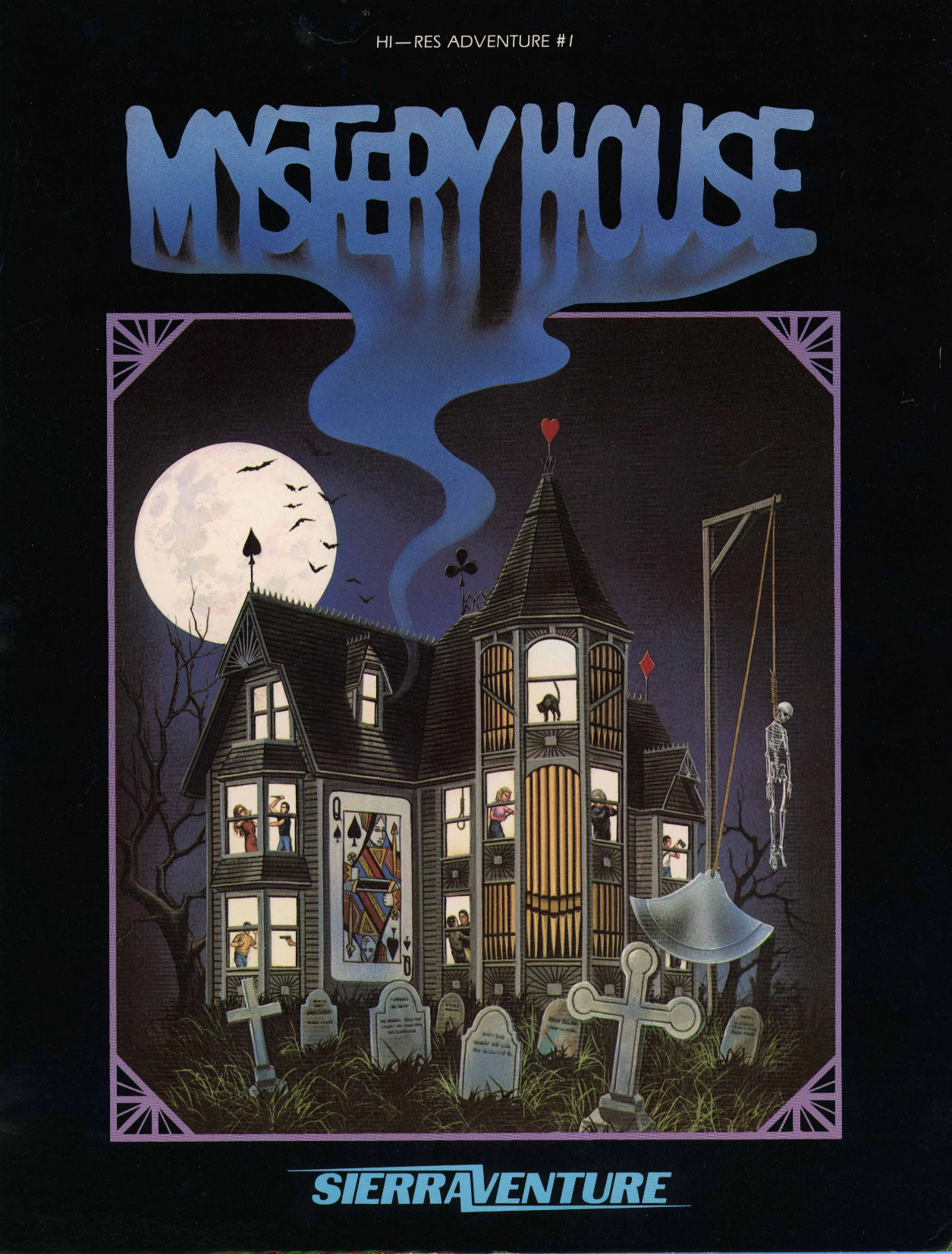 Capa moderna do Mystery House, já com a marca Sierra