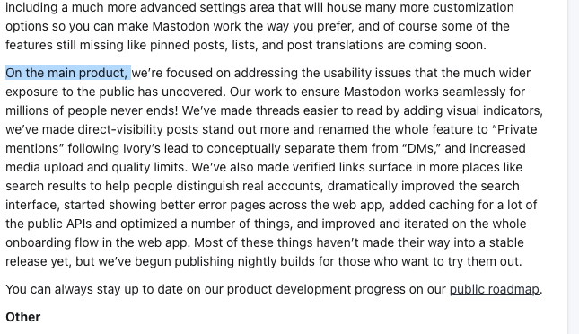 Print do conteúdo do link incluído no texto do post acima.