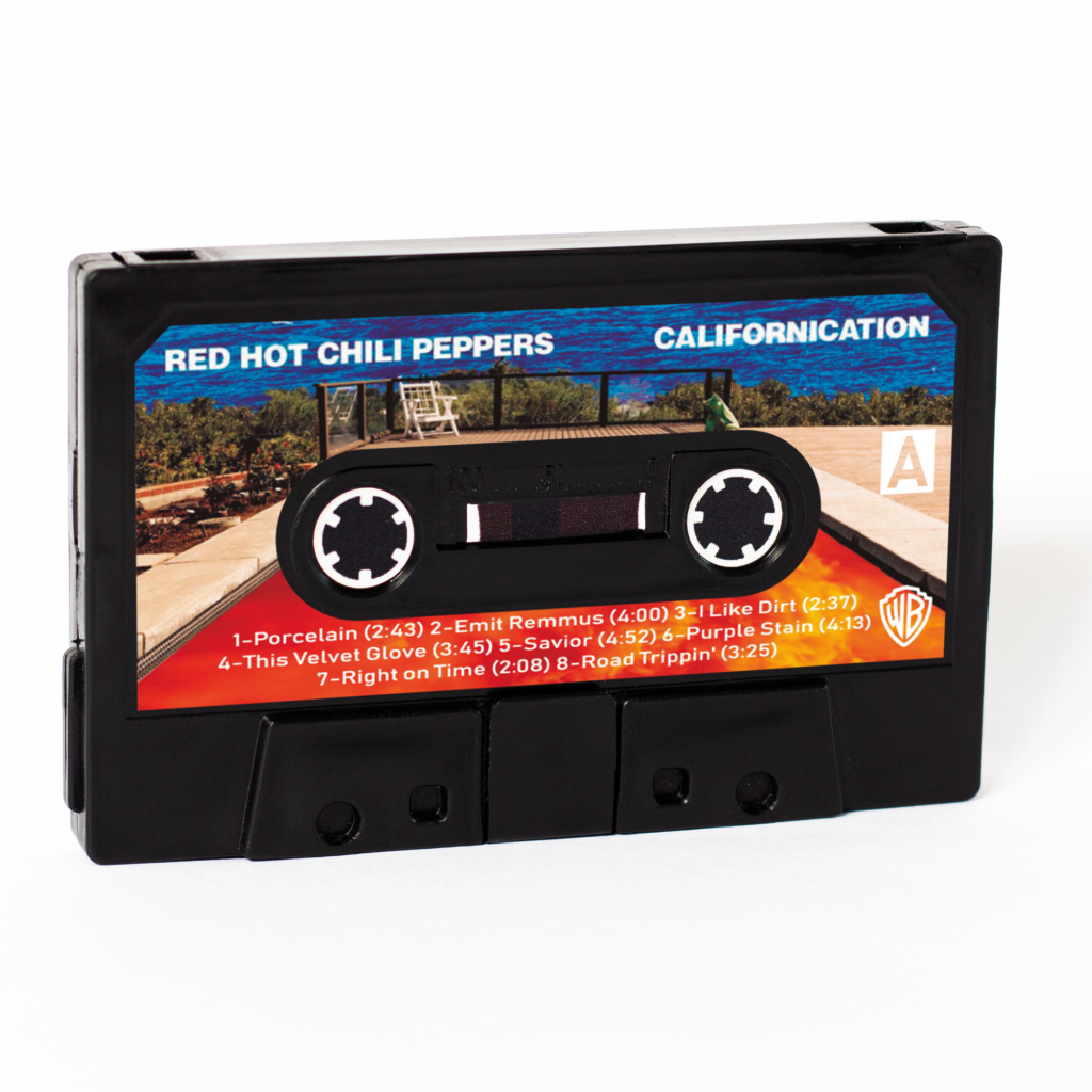 Carteira K7 – Red Hot Chili Peppers (Californication) – Carnaúba Estúdio<br>