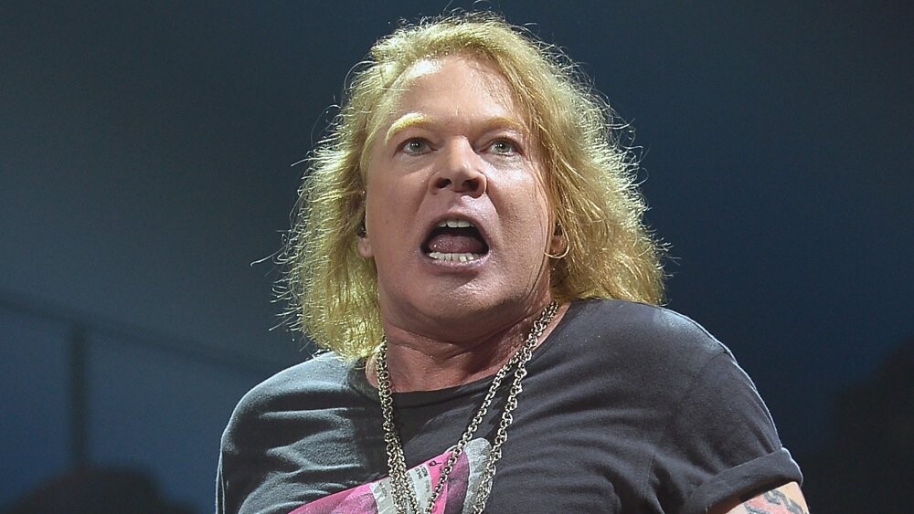 O cantor Axl Rose.