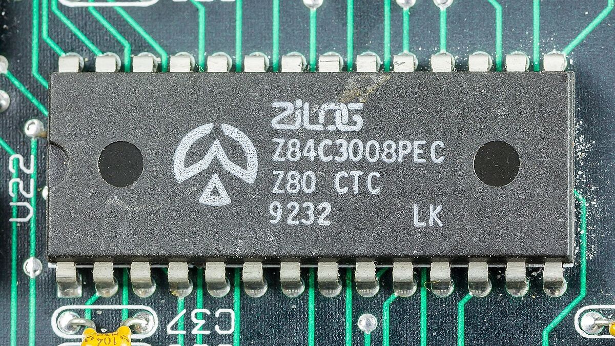 Um Z80 em uma placa
