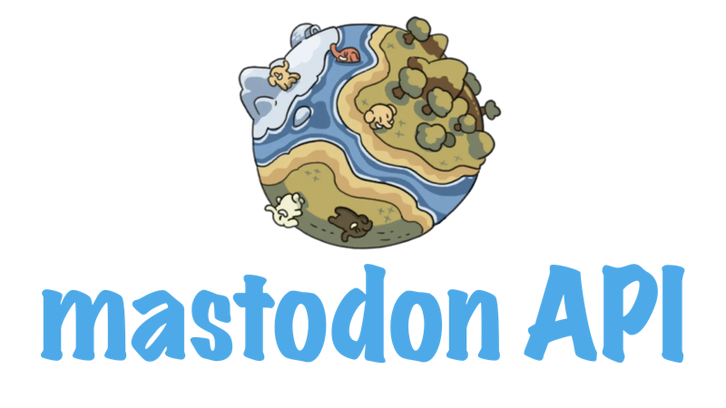 Banner da API do Mastodon