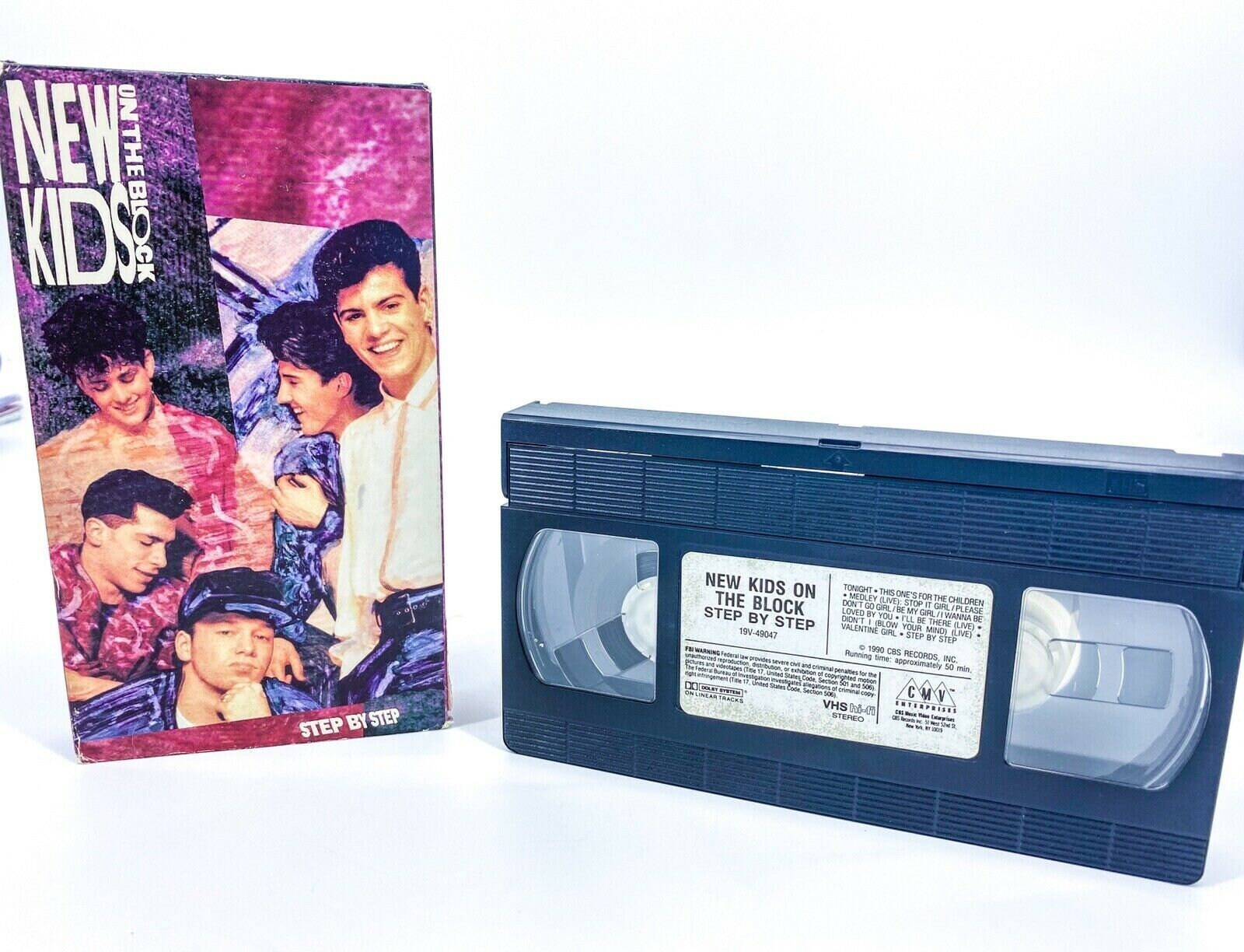 VHS de Step By Step