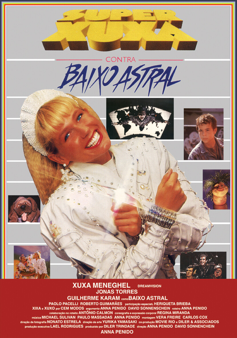 Cartaz do filme Super Xuxa Contra o Baixo Astral