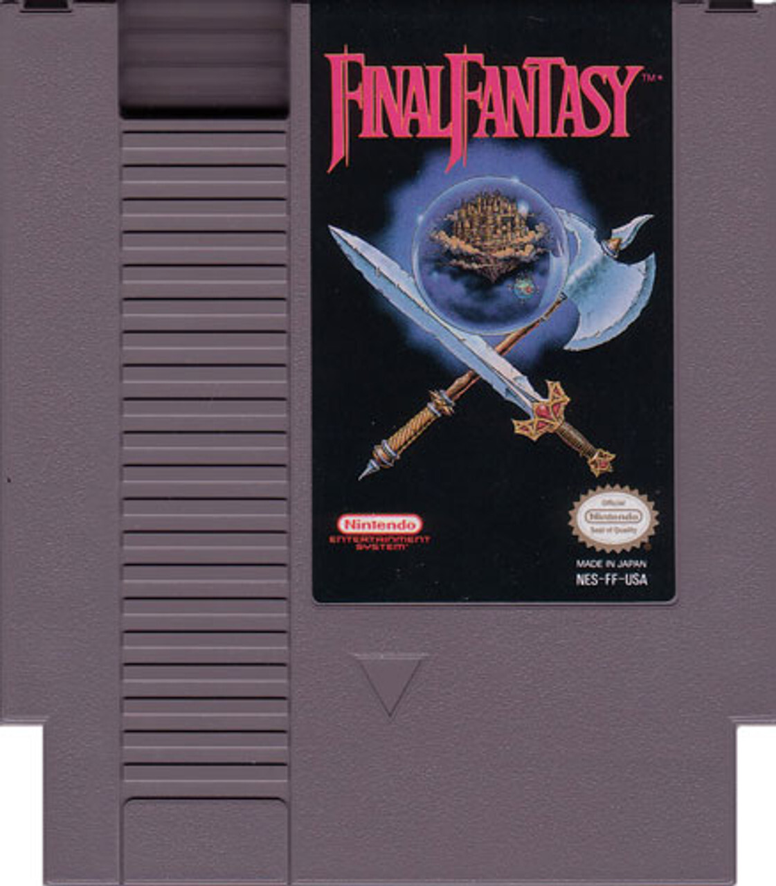 Cartucho de Final Fantasy para o NES