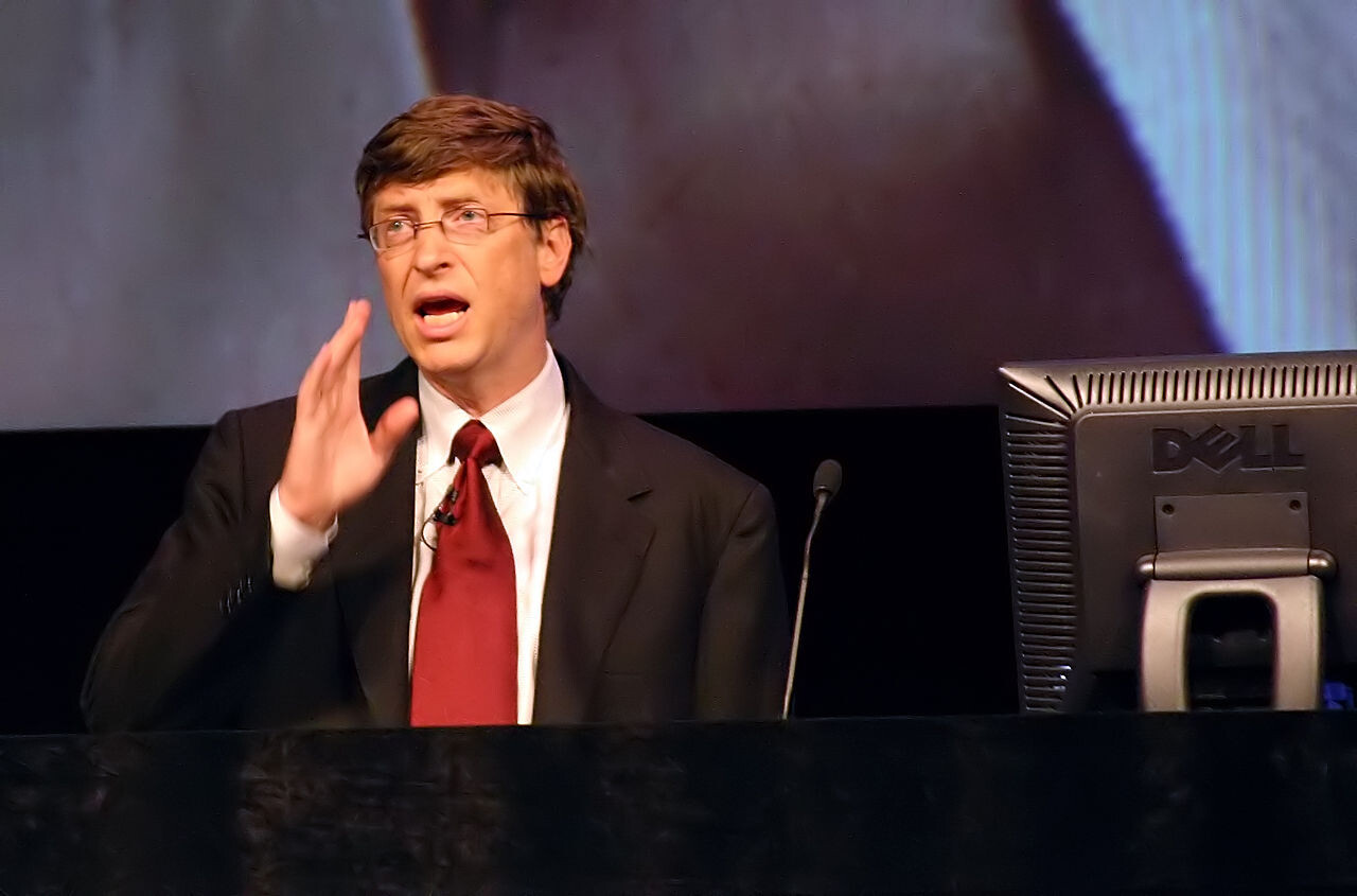 Bill Gates em 2004