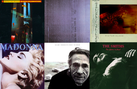 Alguns albuns da safra de 1986