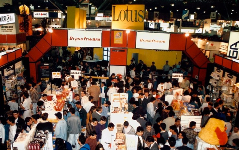 Foto de uma Fenasoft jurássica