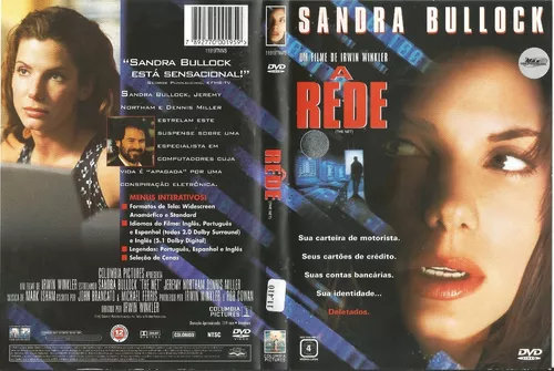 Capa do DVD de 'A Rede' (1995)