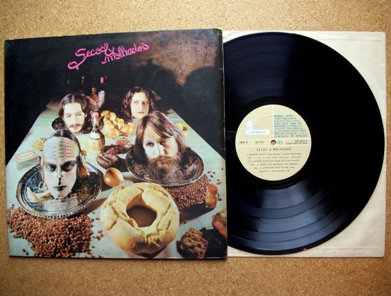 Capa e disco de Secos & Molhados