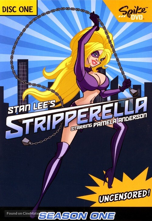 Capa do DVD da Striperella