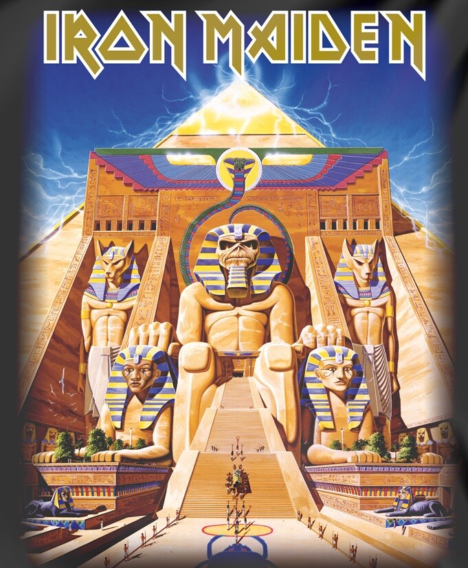 Poster do 5º álbum de estúdio do Iron Maiden
