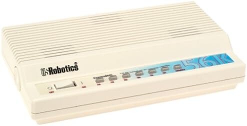 Um modem V.90 US Robotics USR Sportster