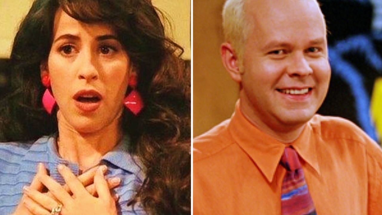 Os personagens Janice e Gunther, do seriado Friends