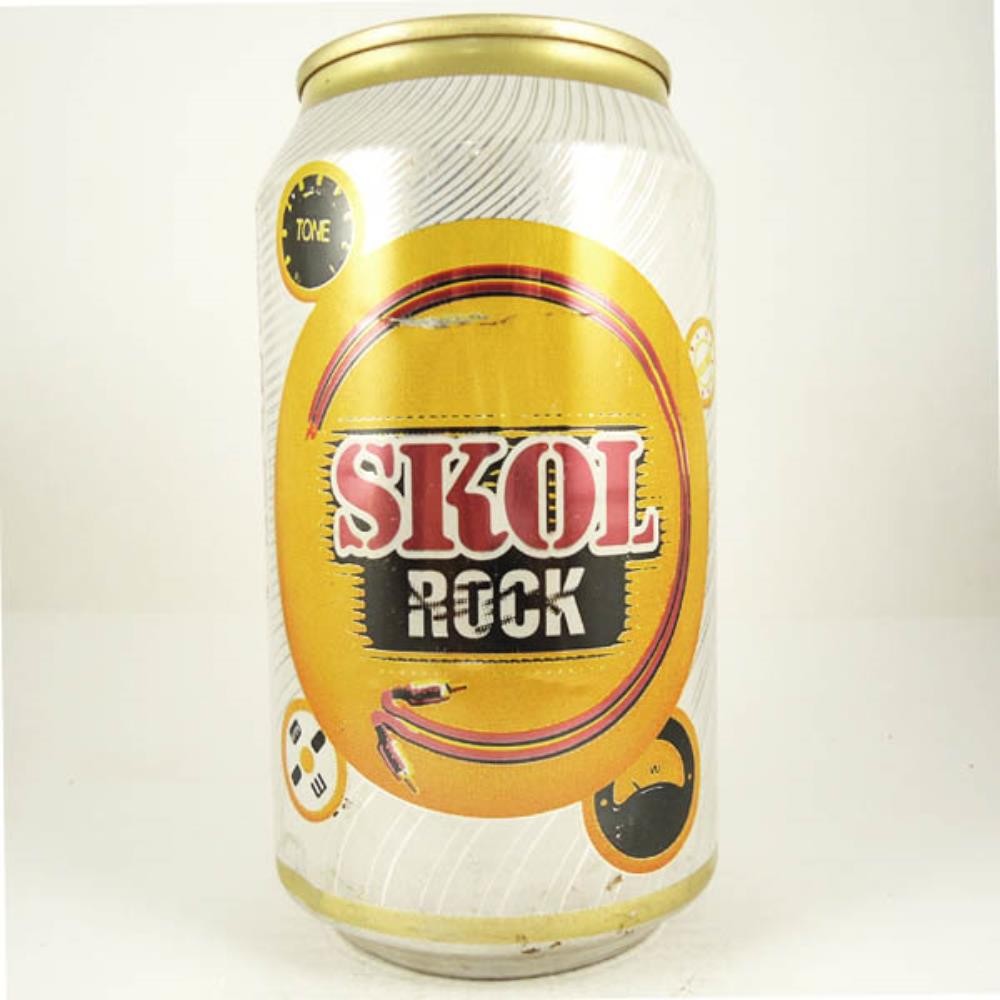 Latinha de cerveja Skol alusiva ao festival de 1999