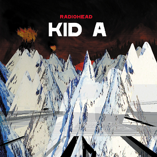 Capa do disco Kid A, do Radiohead