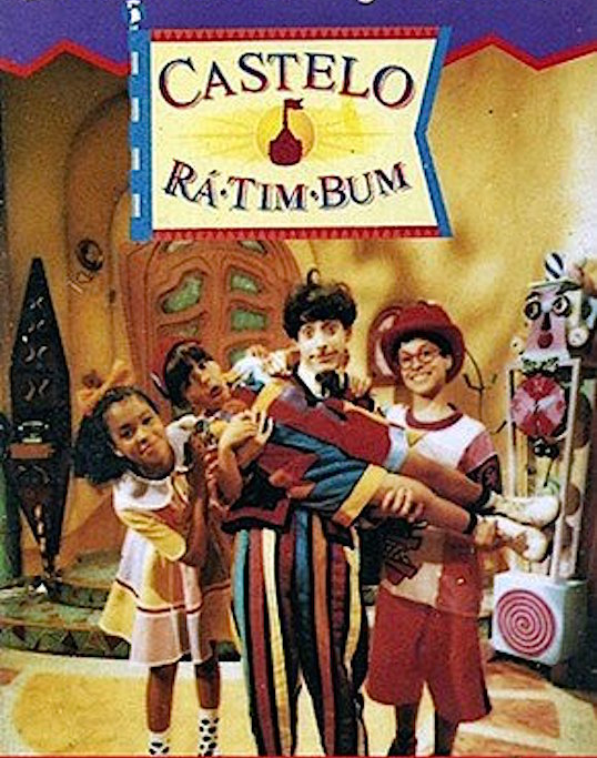 Capa de um DVD do Castelo mostrando seus personagens.
