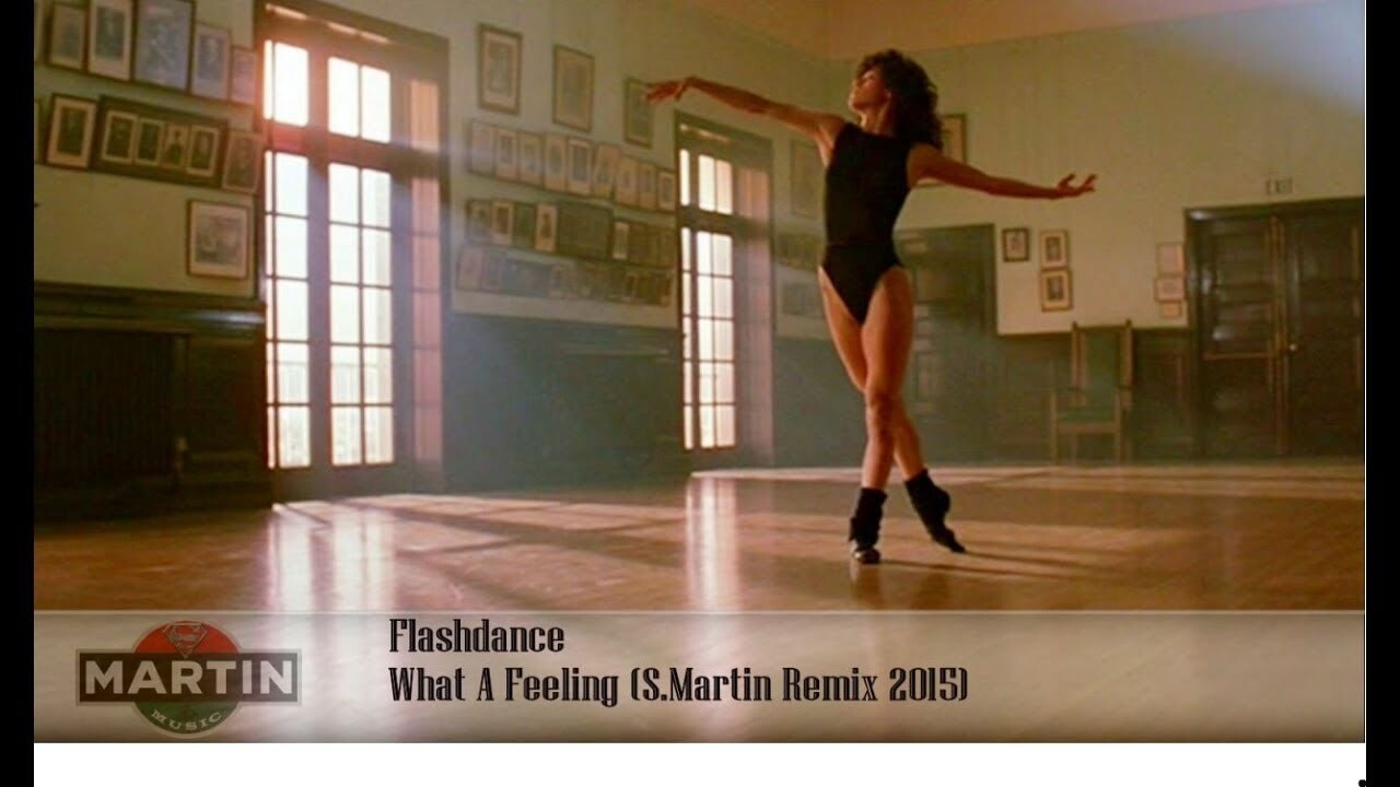 Cena de coreografia do filme Flashdance