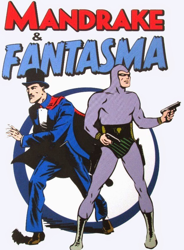 Mandrake e Fantasma em versões clássicas