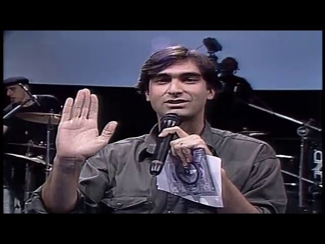 Zeca Camargo à frente do Fanzine, na TV Cultura