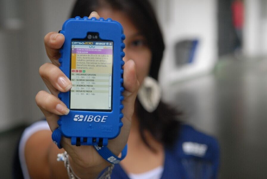 Recenseadora do IBGE
