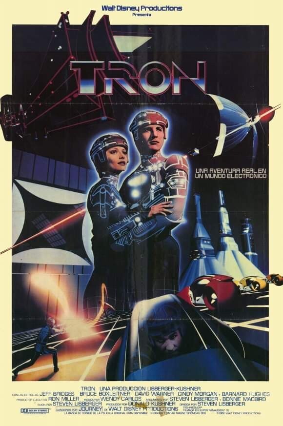Cartaz de Tron, versão em espanhol