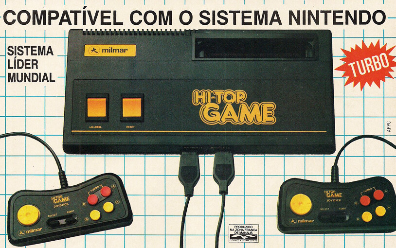 Anúncio do HI TOP GAME