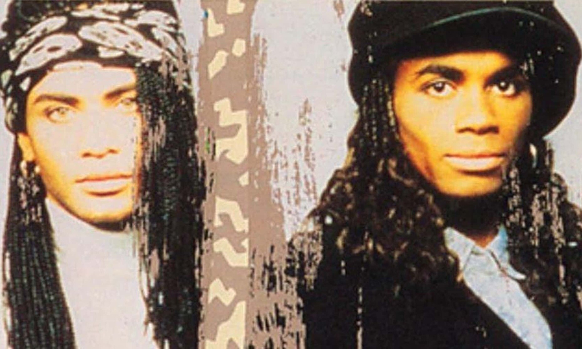 Os dois integrantes do Milli Vanilli