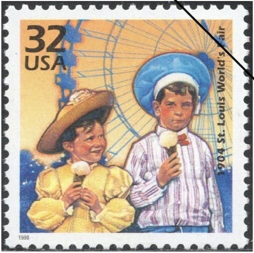 Selo postal retrata as primeiras casquinhas de Charles Minches