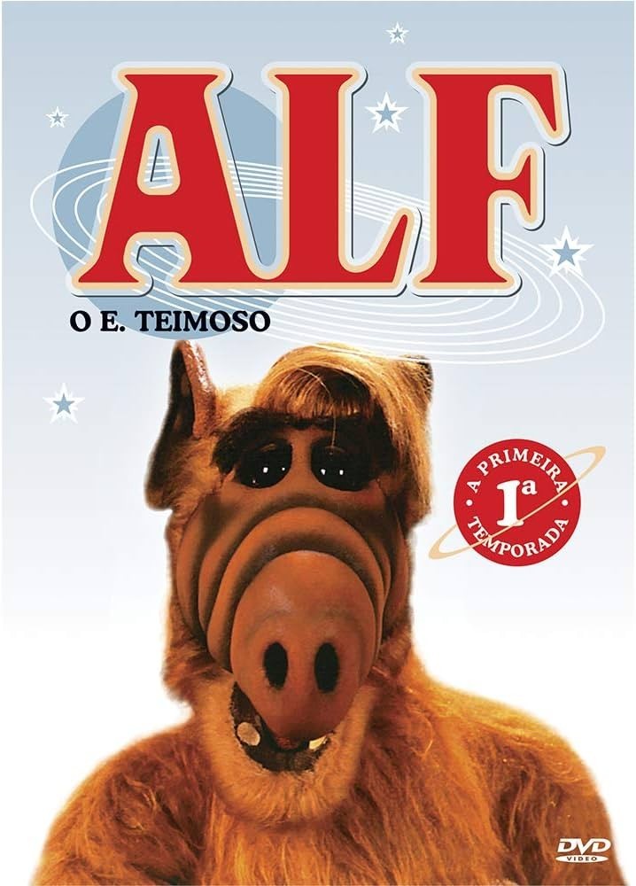 Capa da versão em VHS da 1ª temporada de ALF O ETeimoso