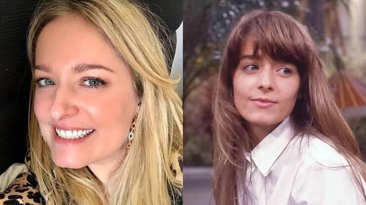 Luciana Vendramini, adulta e na adolescência