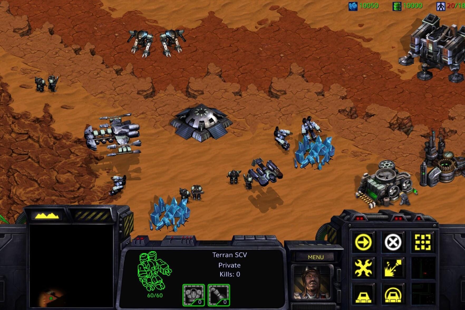 Print do remaster em 4K do jogo original